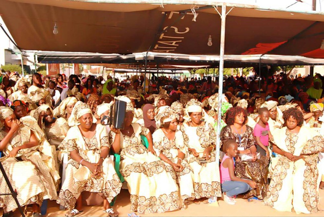 AND AK WA MANGARA DOLEL MACKY de Maguy Mangara réussit le pari de la mobilisation à Diourbel.