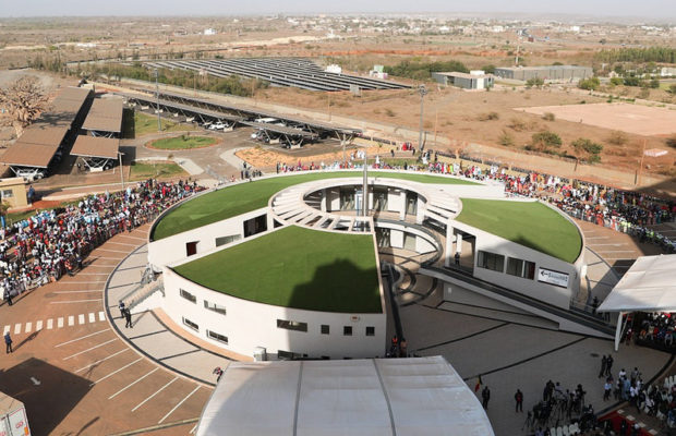 Diamniadio – Les images de l’inauguration du premier lot d’immeubles devant abriter les sphères ministérielles à Diamniadio