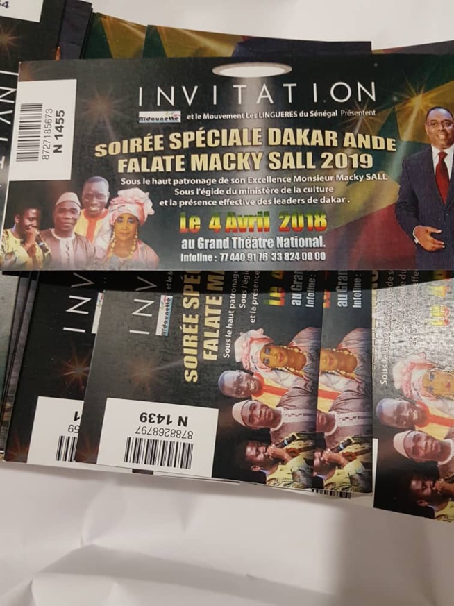 Madiaye Seck vous donne rendez-vous le 12 Mai au grand theatre avant l'anniversaire de waly la nuit des lingueres avec son père Mapenda, Ousmane Seck et Alassane Mbaye. réservez vos tickets au 774409176