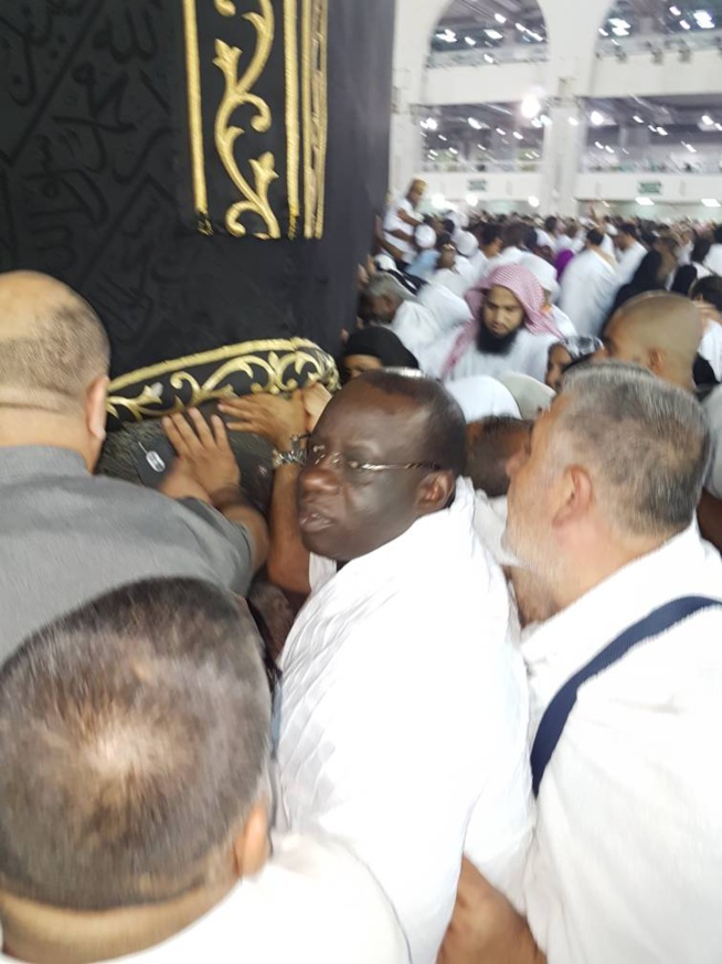 Le président Mbagnick Diop du MEDS à la Mecque.