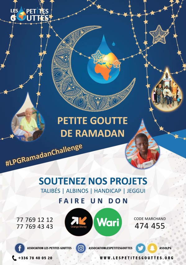 L’association Les Petites Gouttes : le soutien permanent des personnes vulnérables au Sénégal à travers différents projets L’association Les Petites Gouttes : le soutien permanent des personnes vulnérables au Sénégal à travers différents projets