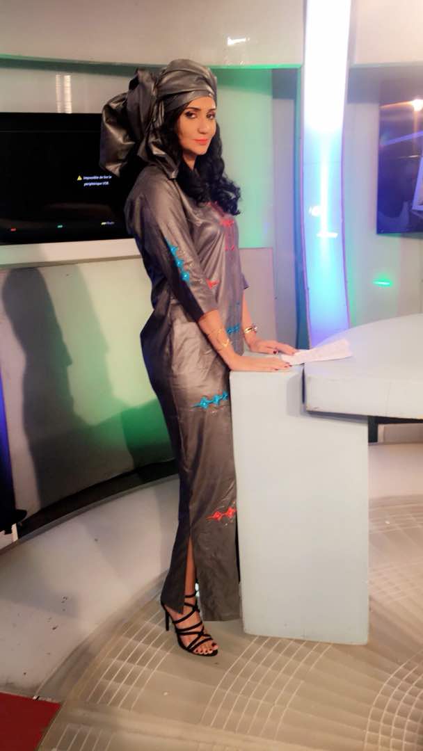 La présentatrice de "YESSLU" Lina Kreaime de la RTS1 à fond avec les tendances du mois de ramadan avec ses tenues;