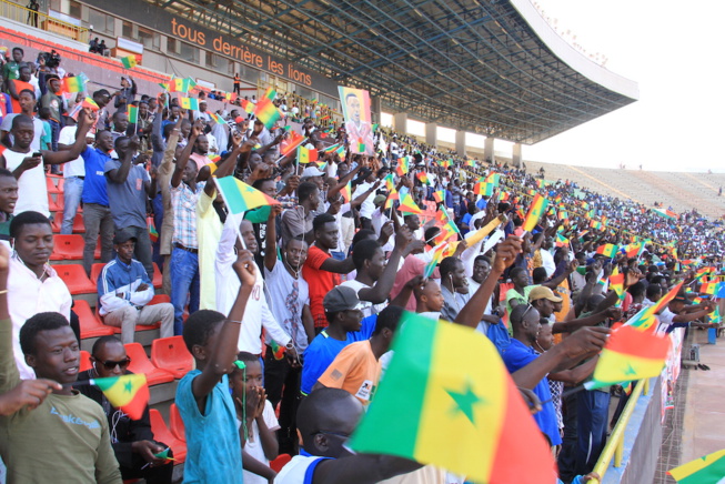 En images dernière séance d'entraînement du galop des lions de la téranga au stade LSS à Dakar;