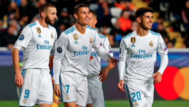 Le real Madrid gagne 3 buts à 1face à Liverpool la finale de la Ligue des Champions.