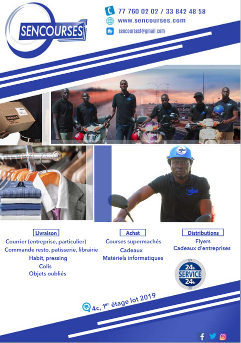 Sencourses, fournit des solutions de transport, de livraisons globales adaptées aux besoins de chaque entreprise et particulier. Sencourses, fournit des solutions de transport, de livraisons globales adaptées aux besoins de chaque entreprise et particulier.
