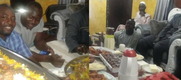Modou Lo, Gris-Bordeaux, Papa Sow et Boy Kaïré réunis autour d’un « Ndogou » Modou Lo, Gris-Bordeaux, Papa Sow et Boy Kaïré réunis autour d’un « Ndogou »