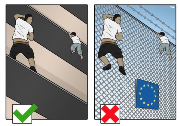 Mamoudou Gassama a inspiré ce dessin de presse qui fait le tour du monde Mamoudou Gassama a inspiré ce dessin de presse qui fait le tour du monde