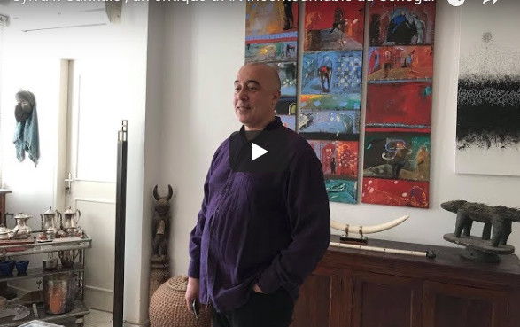 Biennale de Dakar - [Portrait] Sylvain Sankalé, collectionneur et critique d'art