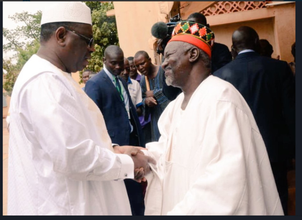 Burkina Faso – Macky Sall chez le Moro Naaba Burkina Faso – Macky Sall chez le Moro Naaba