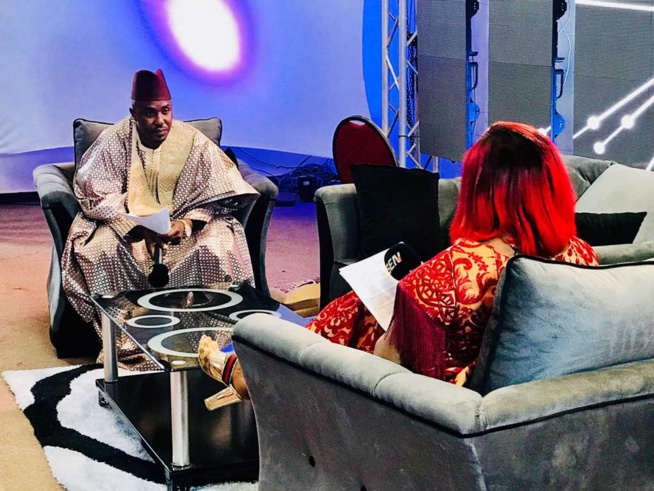 Cheikh Sarr et Alima Dione,deux "Baye Fall" dans les tendances Show sur la SEN TV.