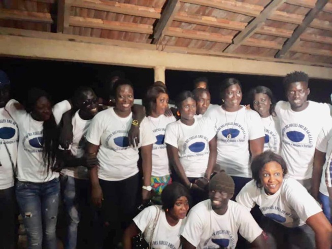 Le fils de Rusfisque GO Ndiaye oeuvre dans le social dans sa ville natale avec des NDOGOUen ce mois béni.