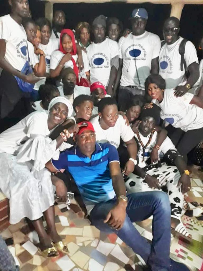 Le fils de Rusfisque GO Ndiaye oeuvre dans le social dans sa ville natale avec des NDOGOUen ce mois béni.