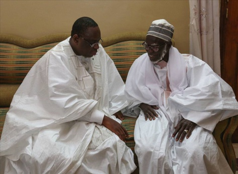 Les propos de Serigne Mountakha Mbacké sur Macky Sall lors du dernier Magal de Touba,