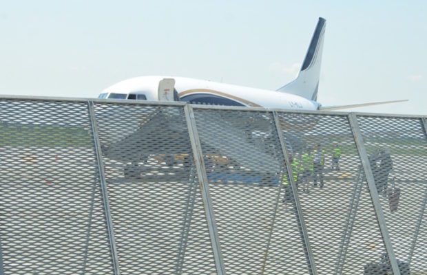 L’avion spécial des Lions est un Boeing de la compagnie Klasjet basée en Lituanie