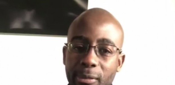 Après l’enregistrement audio, le Capitaine Dièye s'exprime à visage découvert Après l’enregistrement audio, le Capitaine Dièye s'exprime à visage découvert