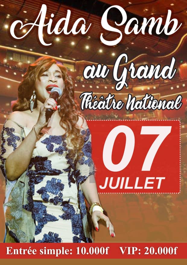 AIDA SAMB DEFIE LE GRAND THEATRE POUR LA PREMIÉRE FOIS EN LIVE LE 07 JUILLET UNE DATE HISTORIQUE? AIDA SAMB DEFIE LE GRAND THEATRE POUR LA PREMIÉRE FOIS EN LIVE LE 07 JUILLET UNE DATE HISTORIQUE?