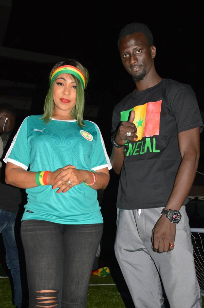 TOUT EN IMAGES: Viviane Chidid, Bay Babou et Bakhao tous derrières les lions de la TERANGA.