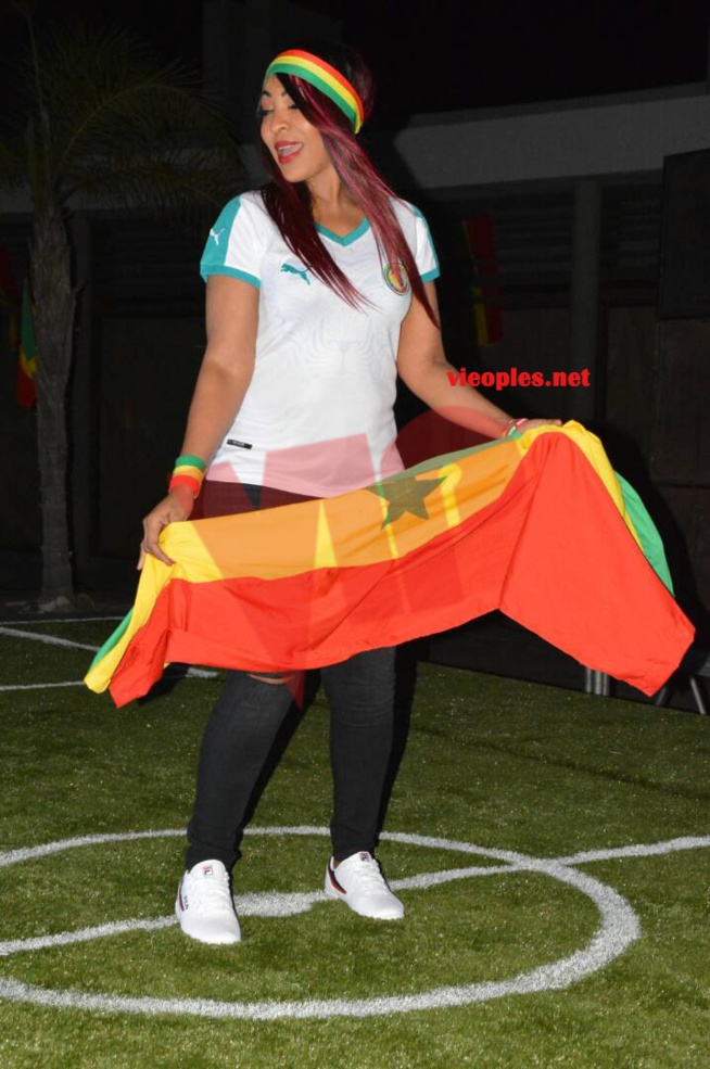 TOUT EN IMAGES: Viviane Chidid, Bay Babou et Bakhao tous derrières les lions de la TERANGA.