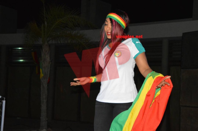 TOUT EN IMAGES: Viviane Chidid, Bay Babou et Bakhao tous derrières les lions de la TERANGA.