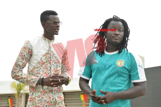 TOUT EN IMAGES: Viviane Chidid, Bay Babou et Bakhao tous derrières les lions de la TERANGA.