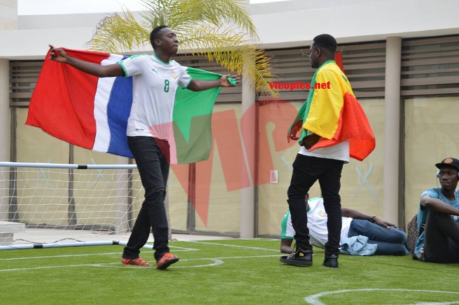 TOUT EN IMAGES: Viviane Chidid, Bay Babou et Bakhao tous derrières les lions de la TERANGA.