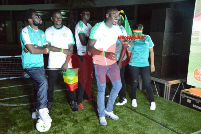 TOUT EN IMAGES: Viviane Chidid, Bay Babou et Bakhao tous derrières les lions de la TERANGA.