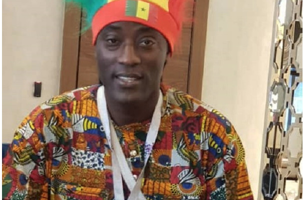 Sénégal / Pologne : Mame Goor Diazaka adopte le style Baye Fall pour aller au stade Sénégal / Pologne : Mame Goor Diazaka adopte le style Baye Fall pour aller au stade