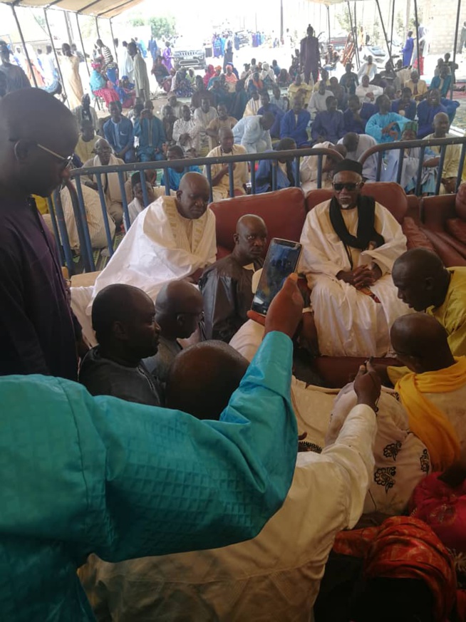Condoléances du Pds à Sérigne Moustapha Maty Leye Khalife de Sérigne Bara suite au rappel à Dieu de son jeune frère sérigne Bara Maty Leye.