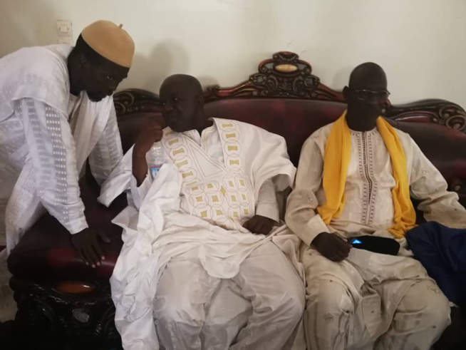 Condoléances du Pds à Sérigne Moustapha Maty Leye Khalife de Sérigne Bara suite au rappel à Dieu de son jeune frère sérigne Bara Maty Leye.