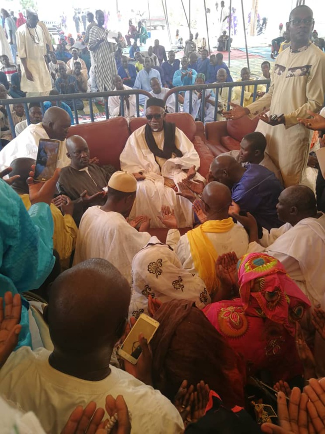 Condoléances du Pds à Sérigne Moustapha Maty Leye Khalife de Sérigne Bara suite au rappel à Dieu de son jeune frère sérigne Bara Maty Leye.