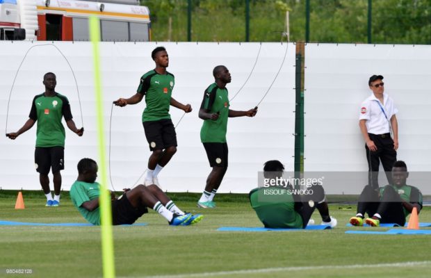 Deuxième séance d’entraînement des Lions avant le Japon, Sadio Mané absent à …