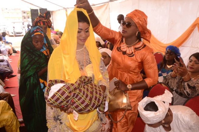 Les images du baptéme de la fille de Tapha Fall Bara Couture à Guédiawaye.