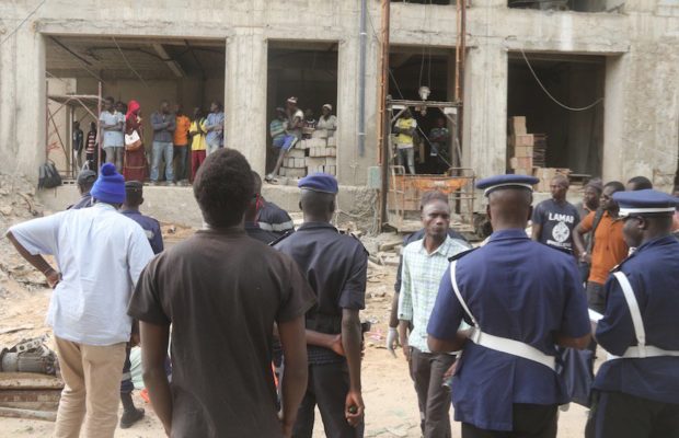 Deux peintres chutent mortellement du 5e étage au centre ville de Dakar Deux peintres chutent mortellement du 5e étage au centre ville de Dakar