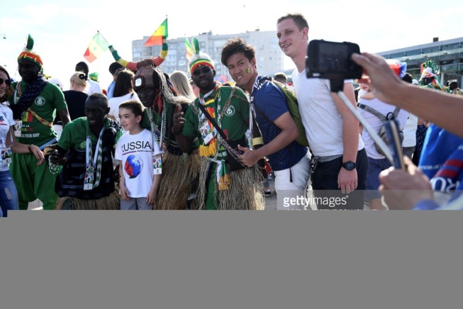 Japon Vs Sénégal : Les premières images au Stade avec Les supporters sénégalais