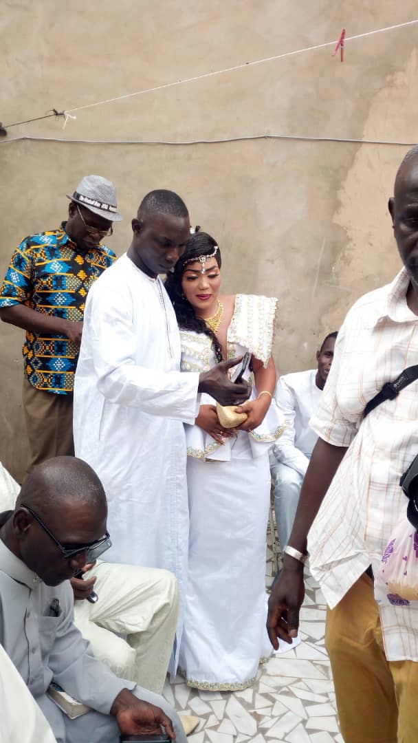 Les images du mariage de El Hadj Séne le promoteur Sénégalais de la Belgique.