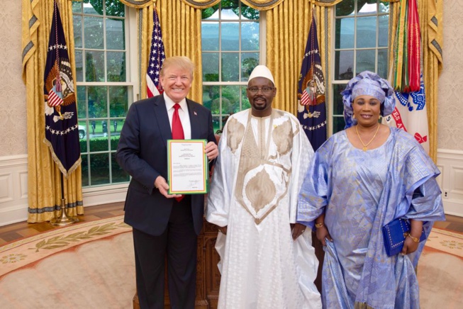 Présentation des lettres de créance de l'ambassadeur Dr. Momar Diop à Washington DC
