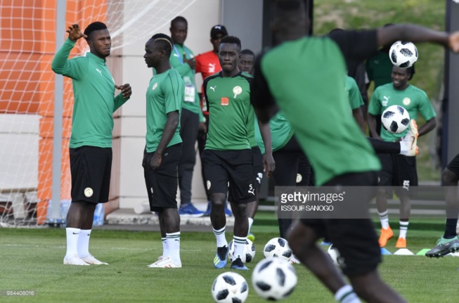 30 photos : Sadio Mané et les "Lions" fins prêts contre la Colombie