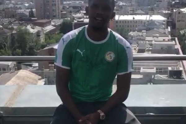 Samuel Eto’o aux Lions : « Nagga deff magui fi rek …» Allez les Lions de la Teranga! Samuel Eto’o aux Lions : « Nagga deff magui fi rek …» Allez les Lions de la Teranga!