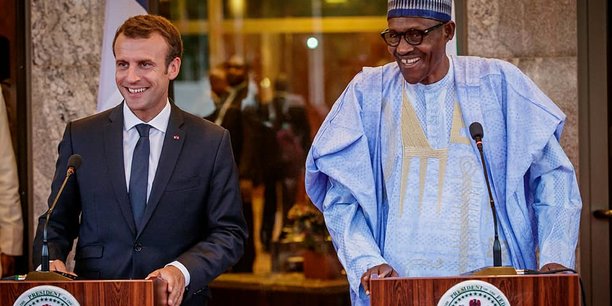 France-Nigeria : Macron en opération séduction chez Buhari France-Nigeria : Macron en opération séduction chez Buhari