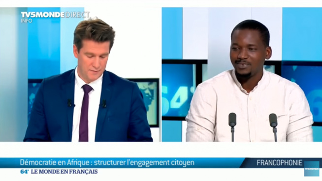 Démocratie au Sénégal: « Y’en a marre » dénonce les « wax waxet » de Macky Sall sur Tv5 et va interpeller les candidats à la présidentielle de 2019 (Vidéo) Démocratie au Sénégal: « Y’en a marre » dénonce les « wax waxet » de Macky Sall sur Tv5 et va interpeller les candidats à la présidentielle de 2019 (Vidéo)