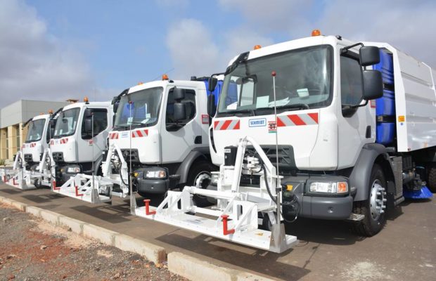 L’Aéroport International Dakar Blaise Diagne se dote de camions balayeurs