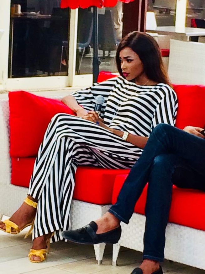 Nafissatou Dièye,l'incontournable dans le milieu people de la TV1 de Marcel Djilass: khalé leupa leupe Nafissatou Dièye,l'incontournable dans le milieu people de la TV1 de Marcel Djilass: khalé leupa leupe