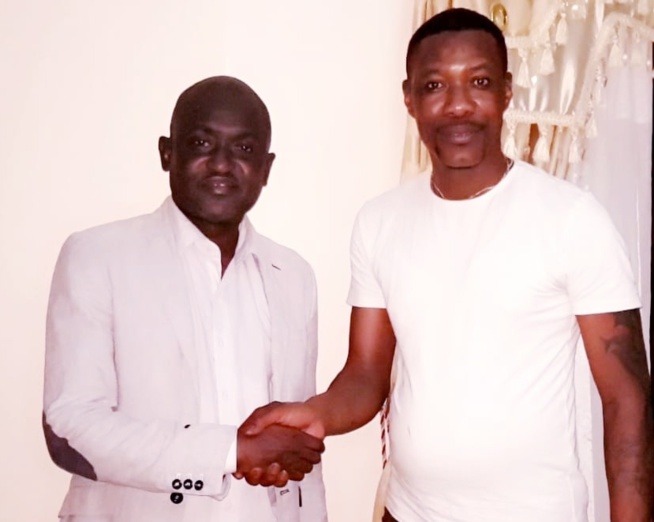 TANGE TANDIAN RÉÇU PAR LE PRÉSIDENT DE L'OMART. TANGE TANDIAN RÉÇU PAR LE PRÉSIDENT DE L'OMART.