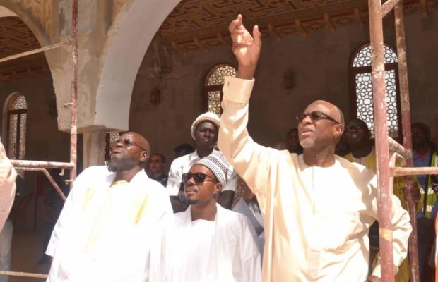 La visite de Serigne Bass Abdou Khadre à Massalikoul Jinane