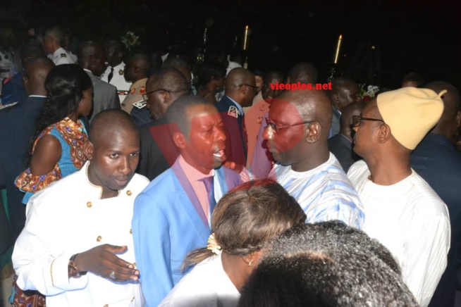 Féte nationale du 14 Juillet de la France, le PDG de Hollding Amar,Cheikh y était à la Résidence de l'ambassade.
