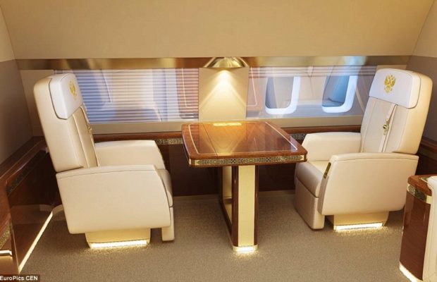 Visiter l’intérieur de l’avion Présidentiel