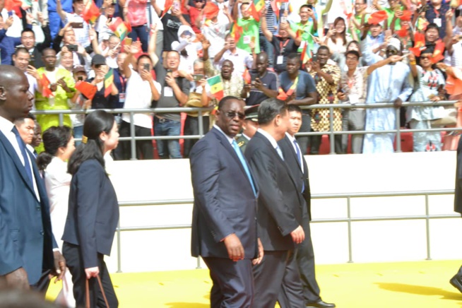 Inauguration de l’arène nationale avec Macky Sall