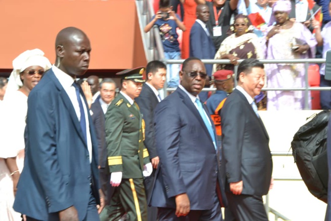 Inauguration de l’arène nationale avec Macky Sall Inauguration de l’arène nationale avec Macky Sall