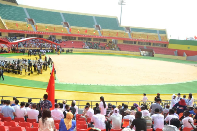 Inauguration de l’arène nationale avec Macky Sall