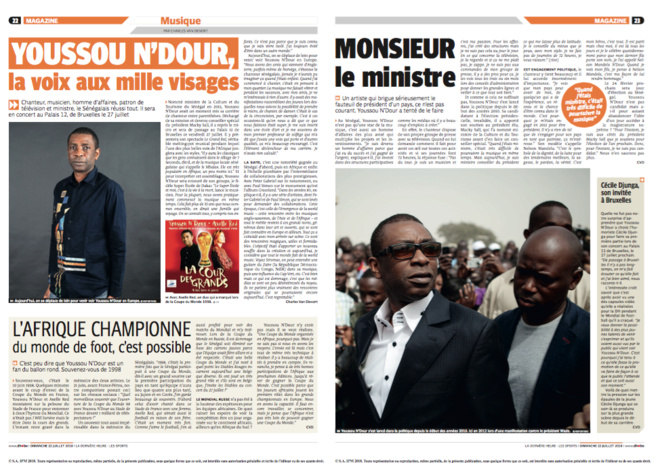 Youssou Ndour la voix aux mille visages.